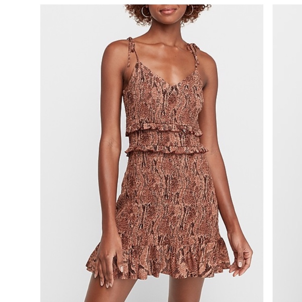 Express Snakeskin Dress
